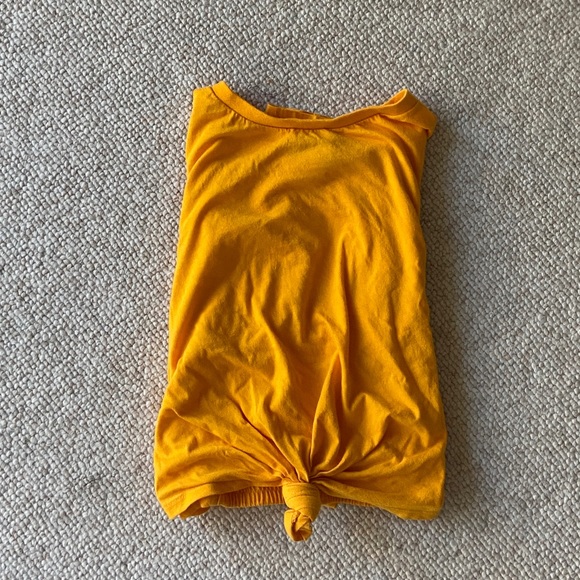 Yellow Long Sleeve Urban Outfitters Top - Picture 3 of 3